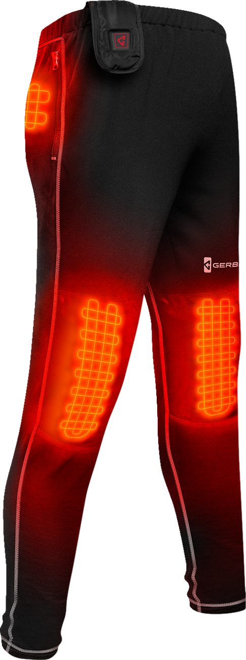 Women\'s 7V Battery Heated Pants - Black - Medium