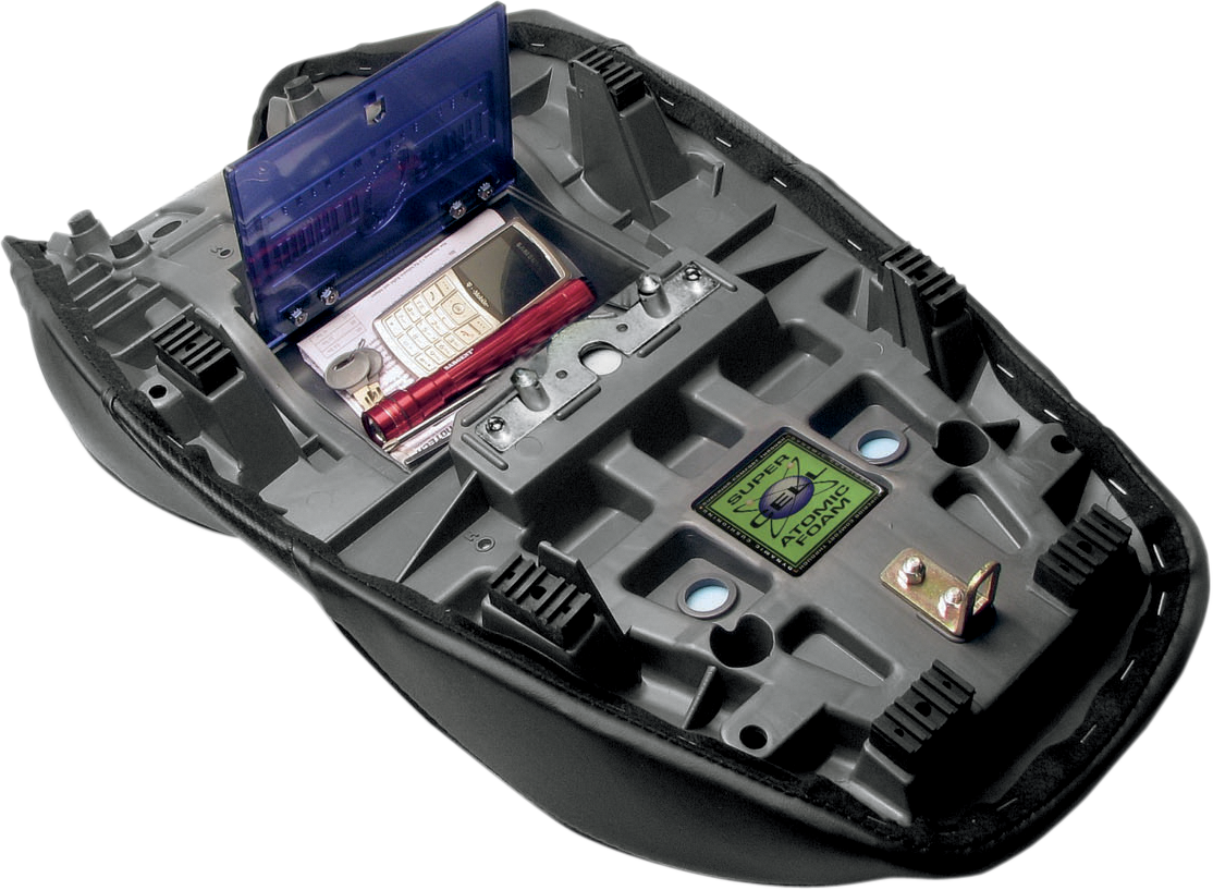 World Sport™ Performance Seat - Black - Carbon FX - Regular - ZX-14 \'06-\'22 2006 - 2020