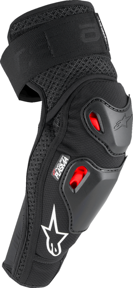 Bionic Pro Plasma Elbow Protectors - Black/Red/White - L/XL
