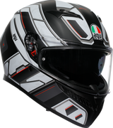 K3 Helmet - Rivia - Matte Black/White - XL