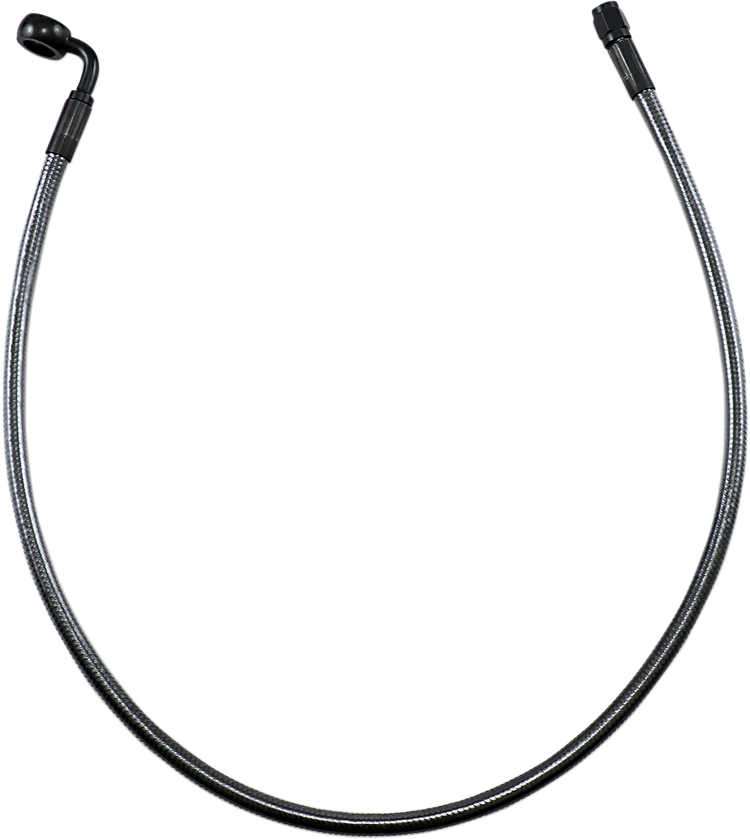 Brake Line - 12mm-90° - 28\" - Black Pearl