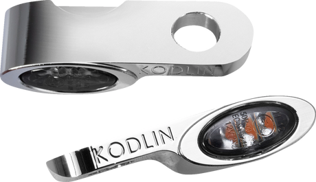 Turn Signal w/ Running Light - Universal - Chrome