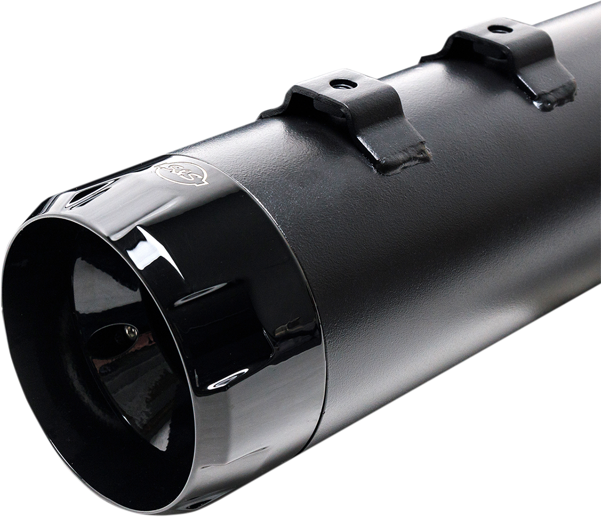 4-1/2\" MK45 Performance Mufflers - Black with Black Thruster 1998 - 2002