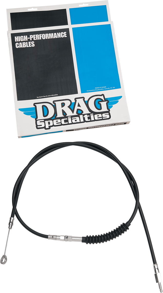 High-Efficiency Black Vinyl Clutch Cable - 59-3/4\" 1986 - 2013