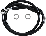 Brake Line - +10\" - Black - \'18-\'22 Softail 2018 - 2023