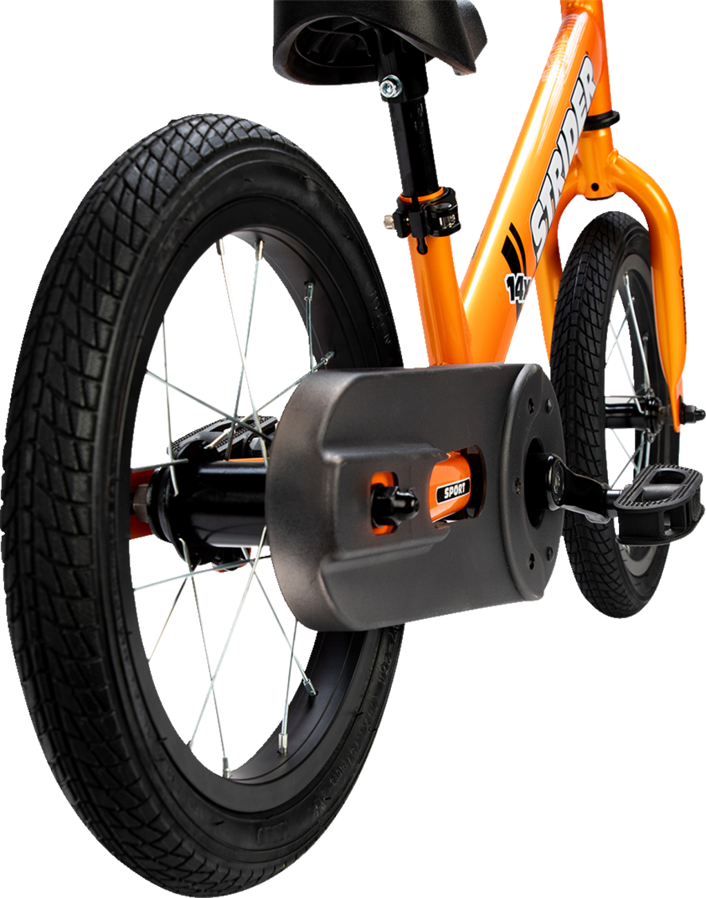 14\" Sport Balance Bike - Tangerine