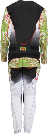Youth Agroid Pants - Green/Red/Black - US 22