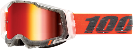 Racecraft 2 Goggles - Schrute - Red Mirror