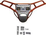 Front Bumper/Skid Plate with Amber Lights - Orange - RZR XP 1000 2024 - 2025