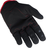 Moto Gloves - Black/Red - XL