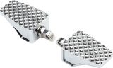 County Line Billet Footpegs - Male Mount - Chrome 1984 - 2022