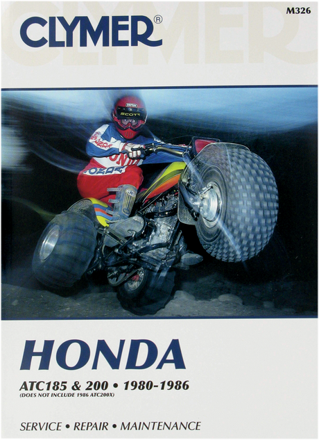 Manual - Honda ATC 185/200 1980 - 1986