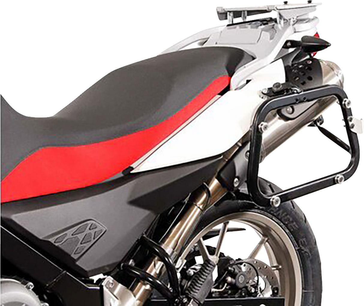 TRAX ADV Aluminum Case System - Black - BMW F 650 GS \'99-\'12 1999 - 2012