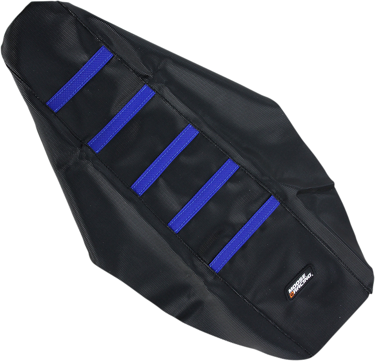 Ribbed Seat Cover - Black Cover/Blue Ribs - Yamaha 2006 - 2009