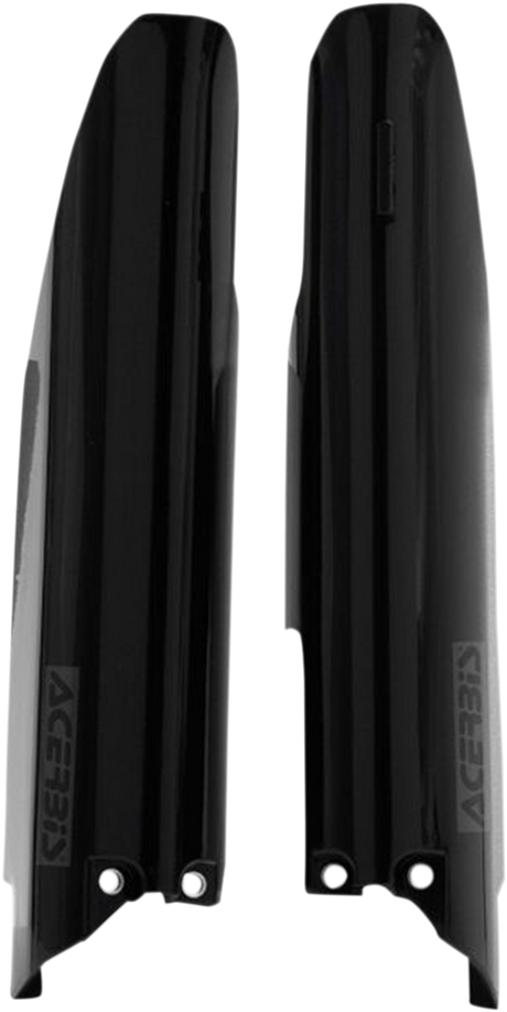 Lower Fork Covers - Black 2007 - 2018