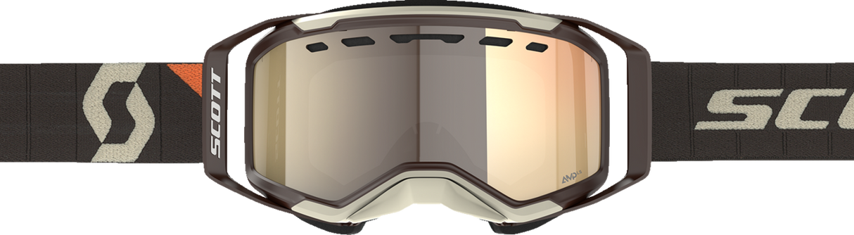 Prospect 2.0 SMB Goggle - Beige/Brown - Dual Pane - Light Sensitive - Bronze Chrome Lens
