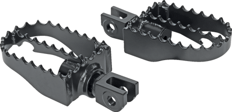MX Footpegs - Driver - Black 2021 - 2023