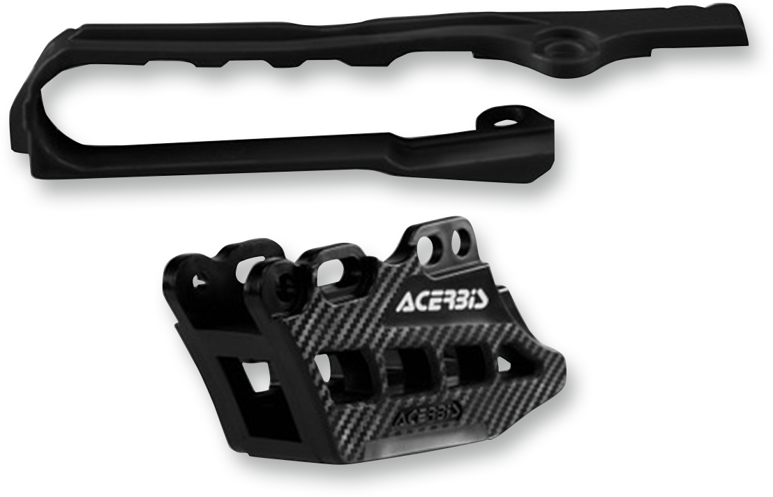 Chain Guide 2.0 and Slider Kit - Suzuki RMZ250/RMZ450 - Black 2007 - 2018