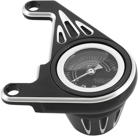 Oil Pressure Gauge Kit - Deep Cut - Black 1999 - 2017