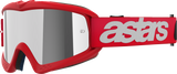Youth Vision Goggle - Blaze - Red - Silver Mirror Lens