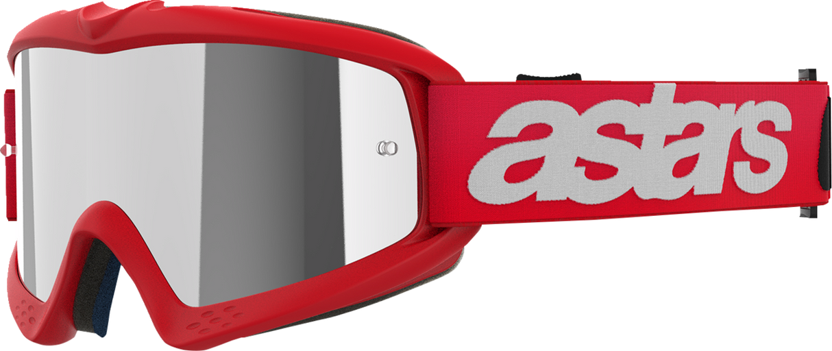 Youth Vision Goggle - Blaze - Red - Silver Mirror Lens
