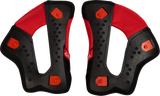 Reflex Sport Cheek Pads - Red/Black - Medium