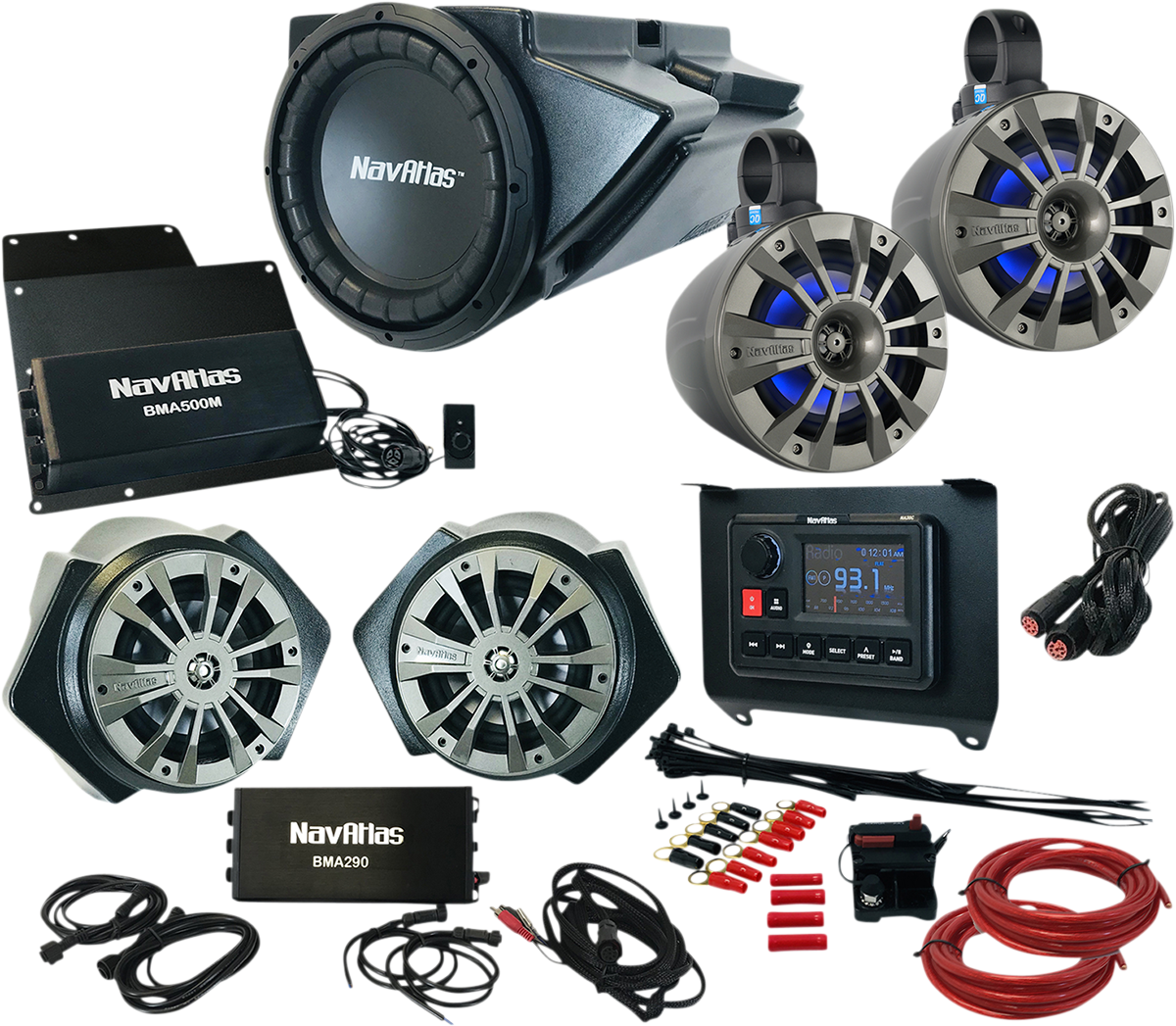 Audio Kit - Zone 4 - RZR 2016 - 2020