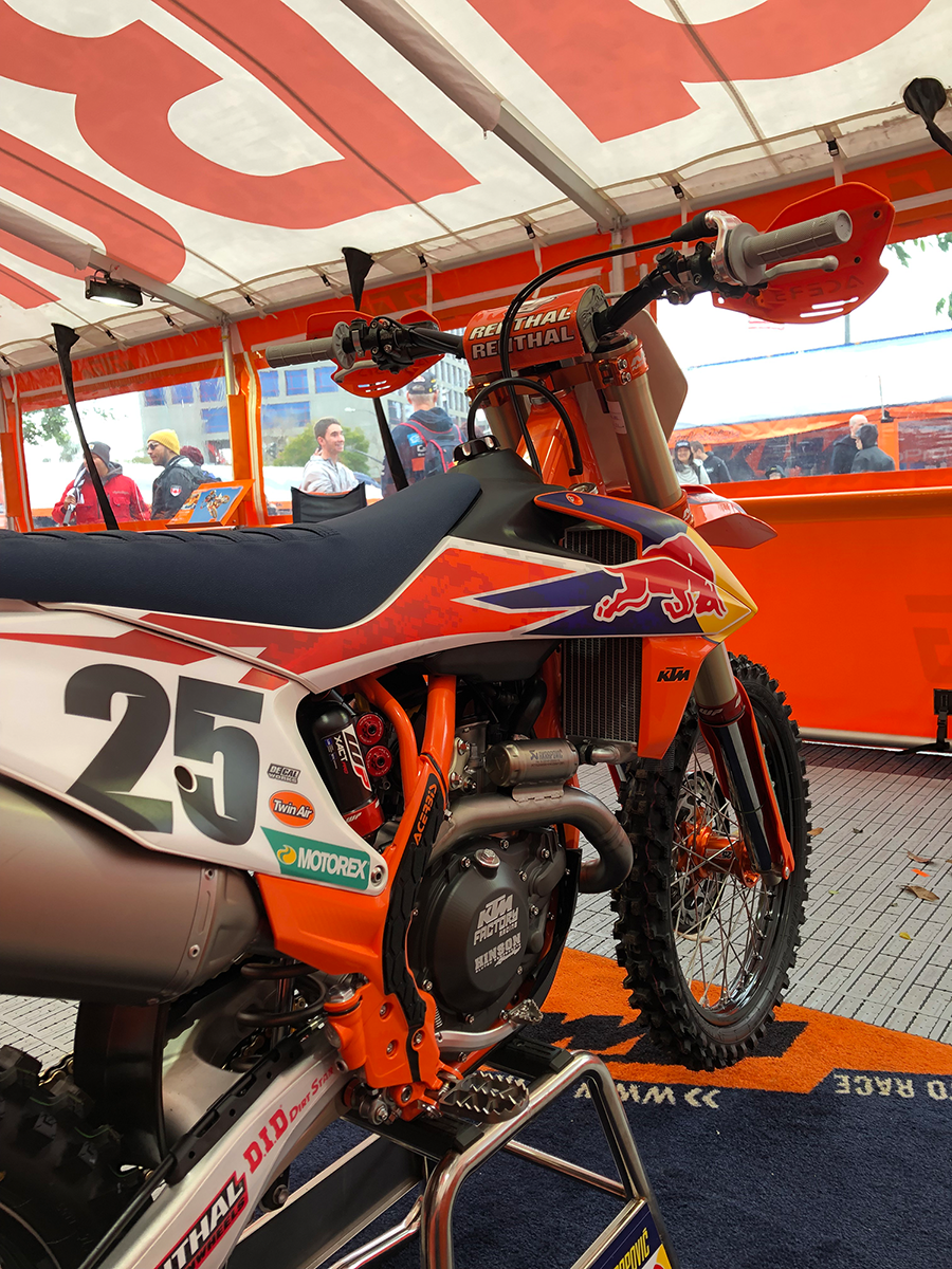 X-Grip Frame Guards - \'16 Orange/Black - Gas Gas | Husqvarna | KTM 2018 - 2023