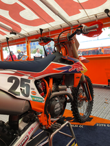 X-Grip Frame Guards - \'16 Orange/Black - Gas Gas | Husqvarna | KTM 2018 - 2023