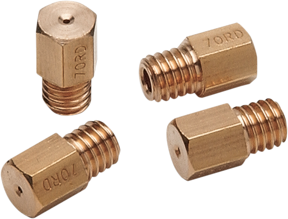 A-Bax Precision Mikuni-Style Hex Head (HJ Prefix) Main Jets - #160 - 4-Pack