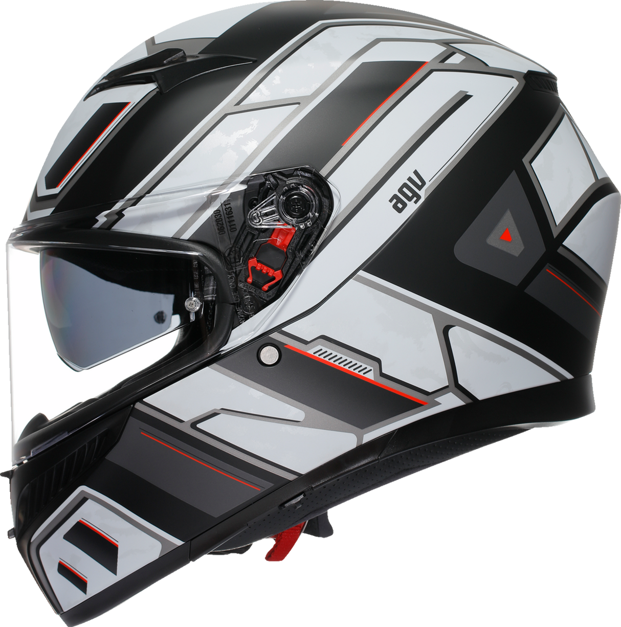 K3 Helmet - Rivia - Matte Black/White - XL