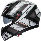 K3 Helmet - Rivia - Matte Black/White - XL