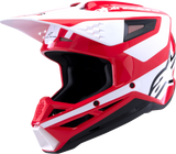 SM3 Helmet - Heat - Gloss Red/White/Black - Small