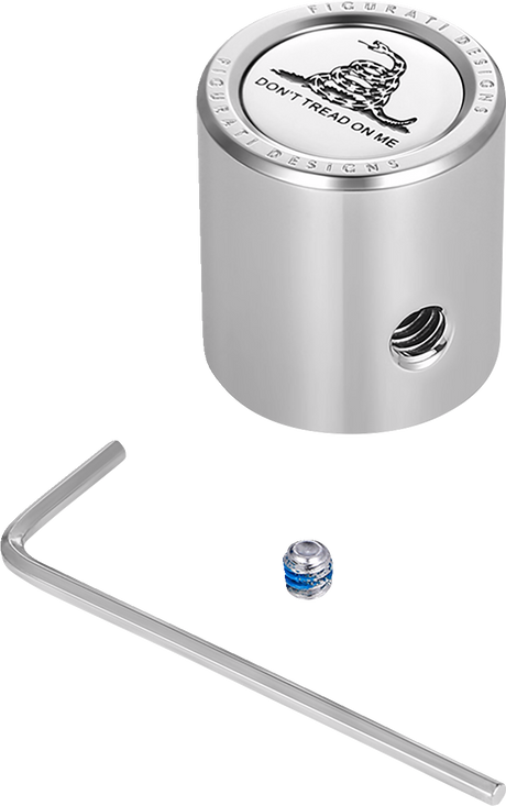 Heel-Toe Shifter Cover - Don\'t Tread On Me - Stainless Steel 1984 - 2022