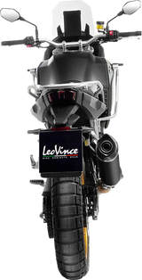 LV One Slip-On Muffler - Black Stainless Steel