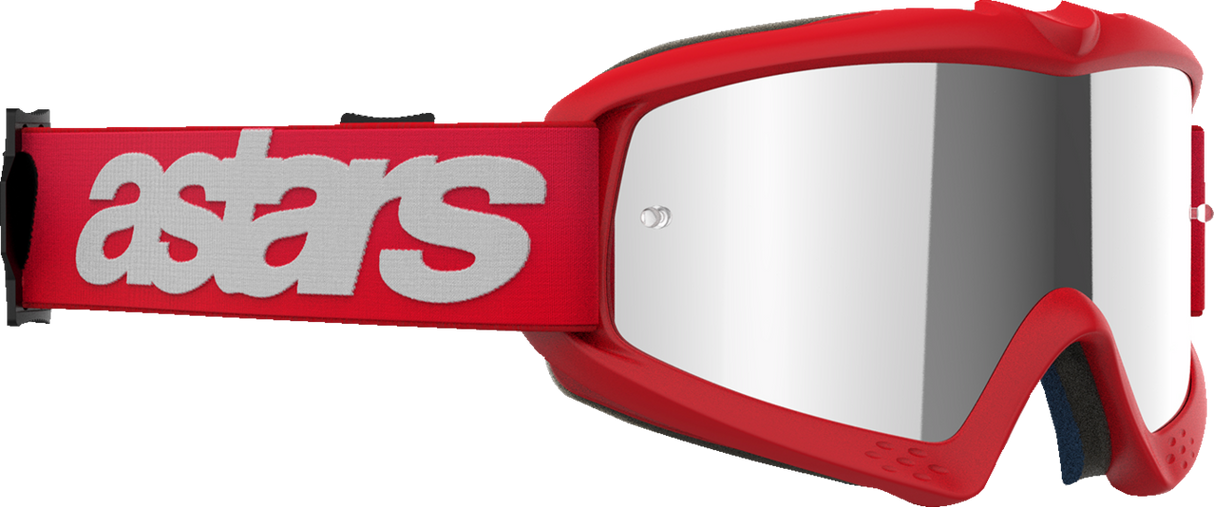 Youth Vision Goggle - Blaze - Red - Silver Mirror Lens