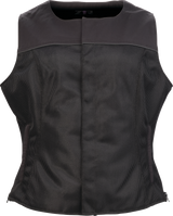 Women\'s Mesh Vest - Black - Large