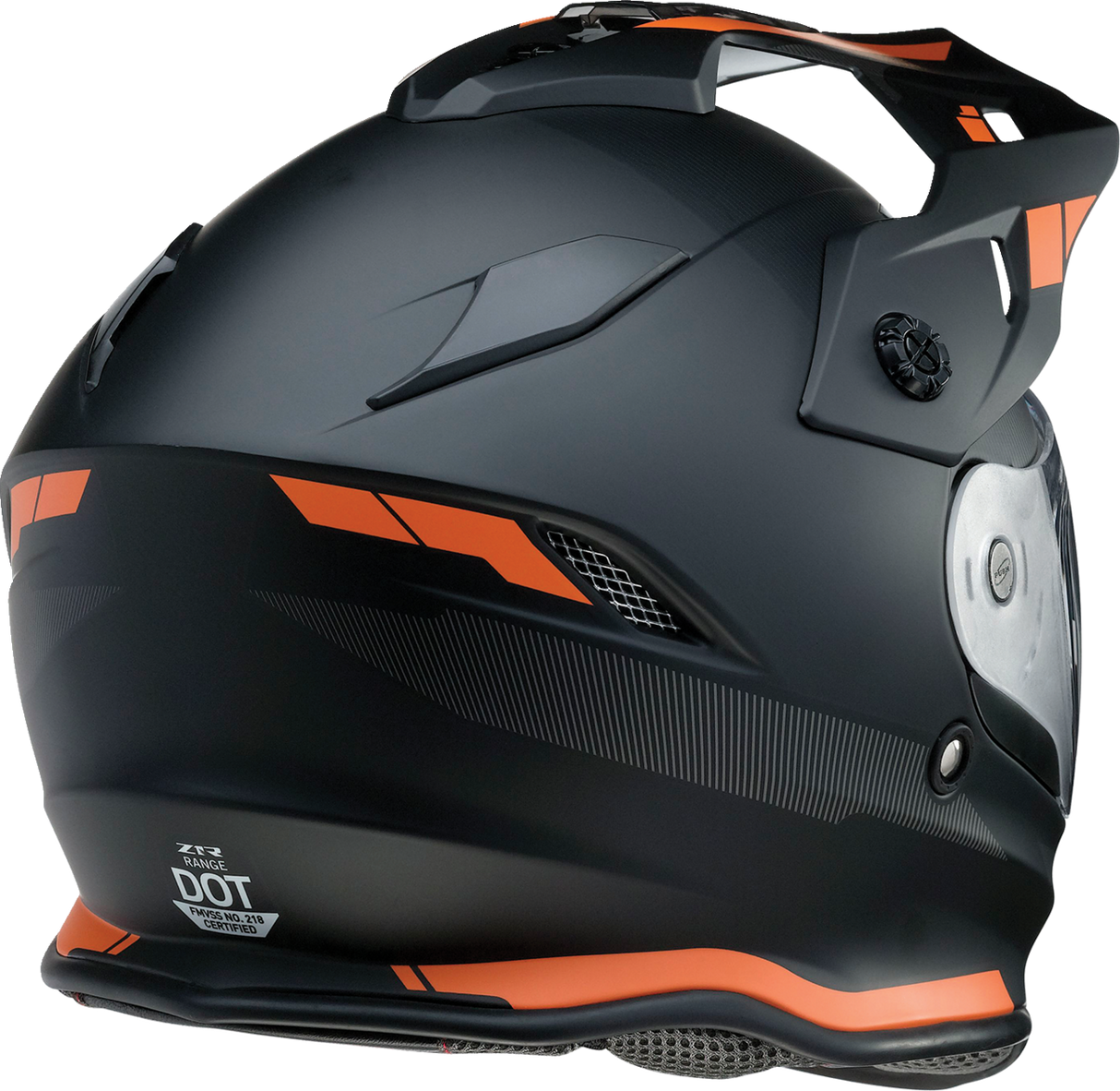 Range Helmet - Uptake - Black/Orange - Medium