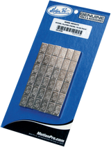 Wheel Weights - Adhesive Stick-On - Nickel - 1/4 oz - 72 Pack