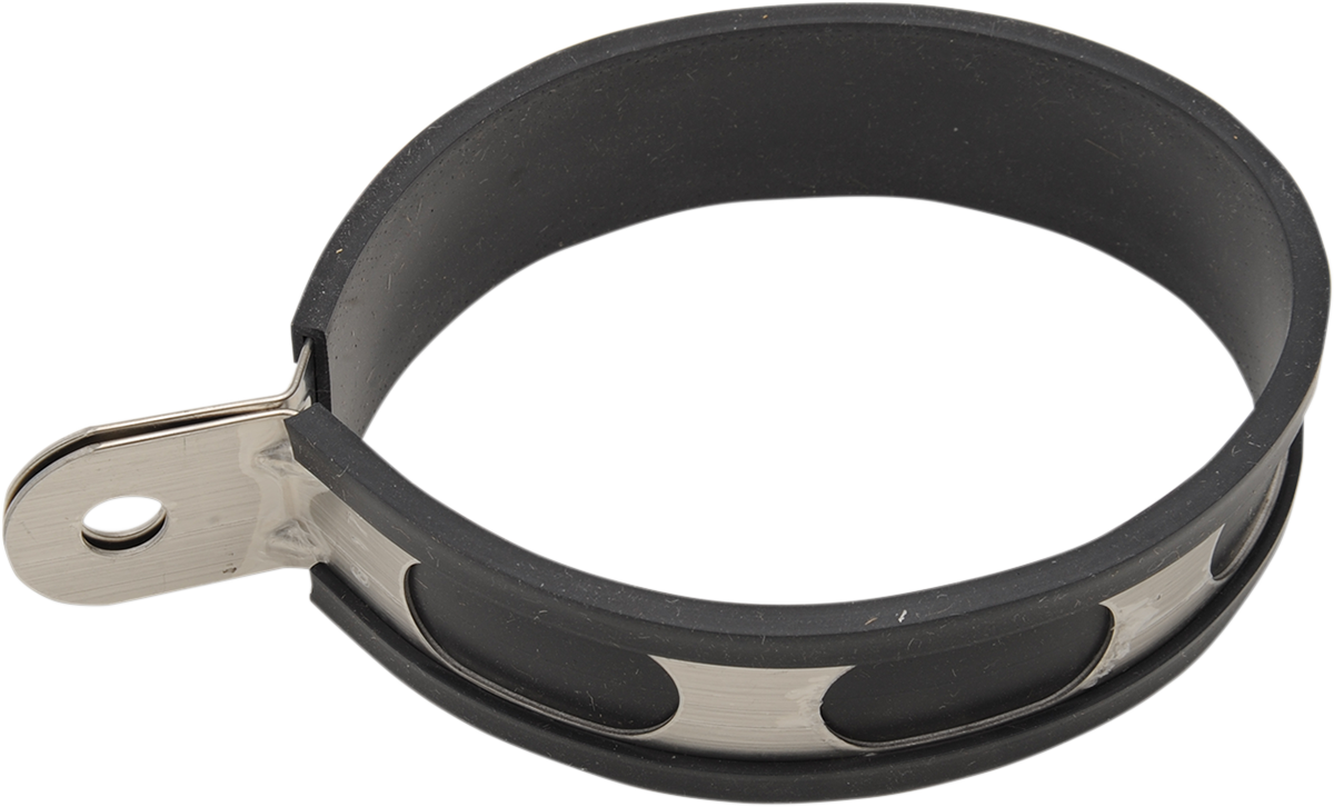 Muffler Clamp - Stainless Steel - 4\"x5\" - Oval