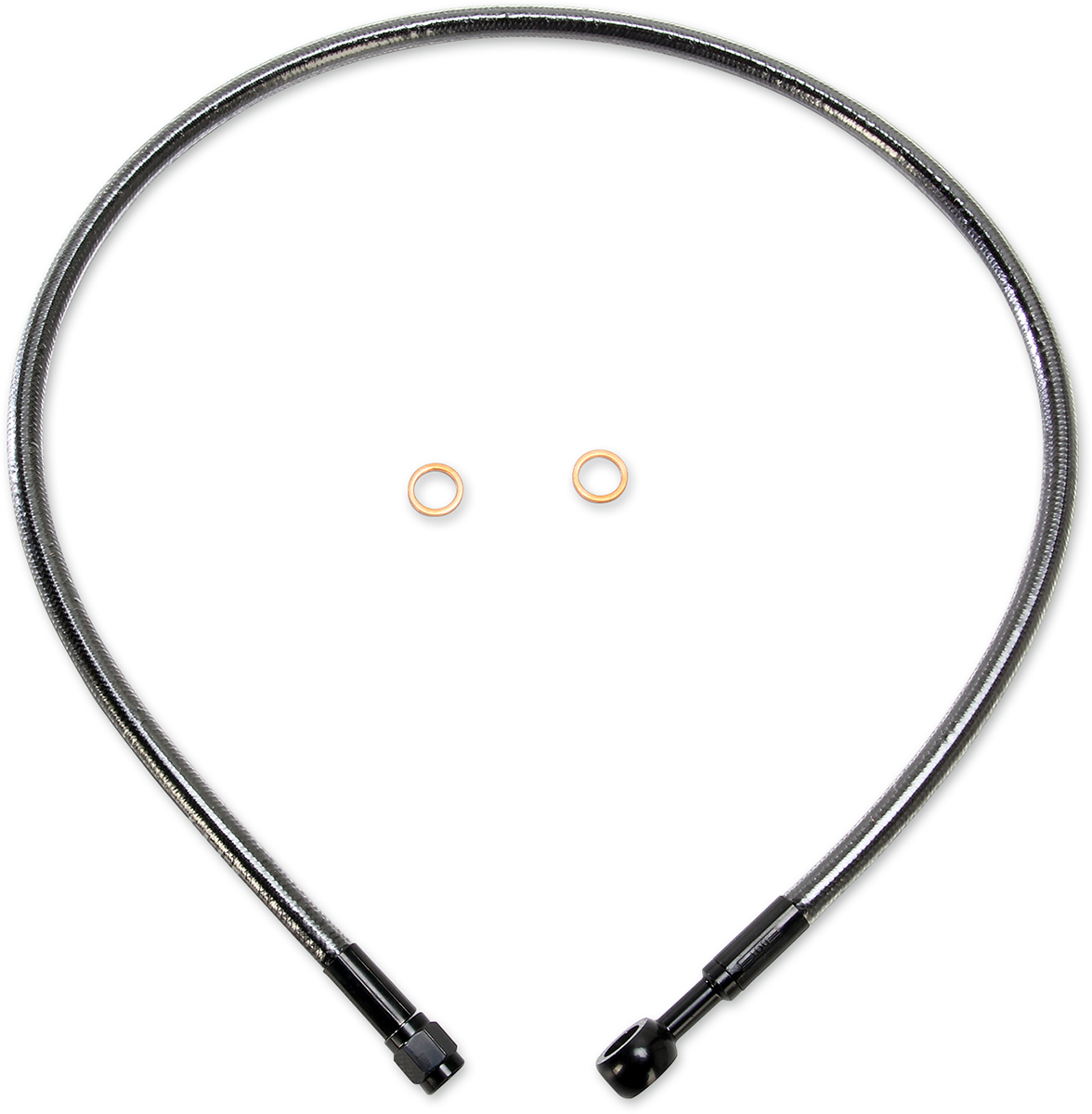 Brake Line - 10 mm-Straight - 30\" - Black Pearl 2015 - 2017