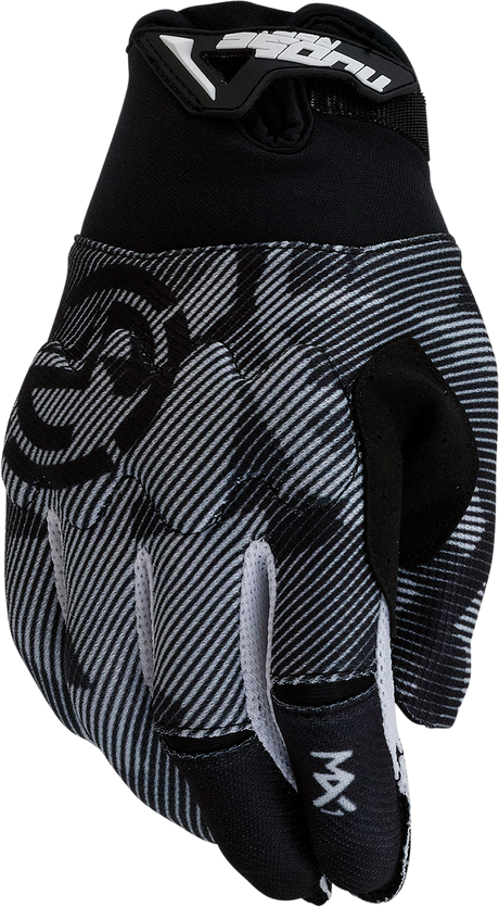 Youth MX1™ Gloves - Black/White - Small