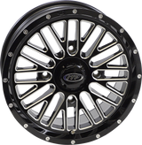 Wheel - Momentum - Front/Rear - Black/Milled - 15x7 - 4/156 - 5+2 (+30 mm) 1992 - 2023