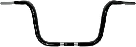 1-1/4\" Buffalo Touring Handlebar - 12\" - TBW - Black 2008 - 2022
