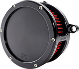 BA Air Cleaner Kit - Black with Red Filter - M8 2023 - 2024