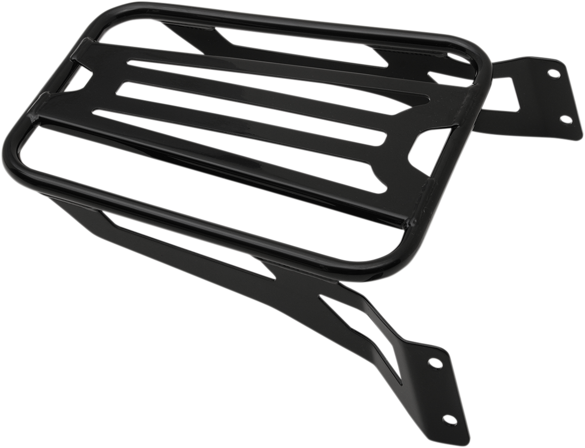 Sissy Bar Luggage Rack - Black - Tubular 2007 - 2017