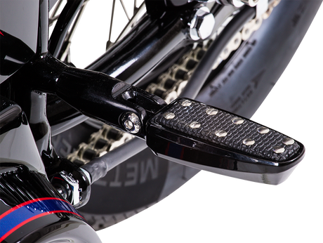 Rear Footpeg Mount - Black - FLHT \'93+ 1993 - 2021