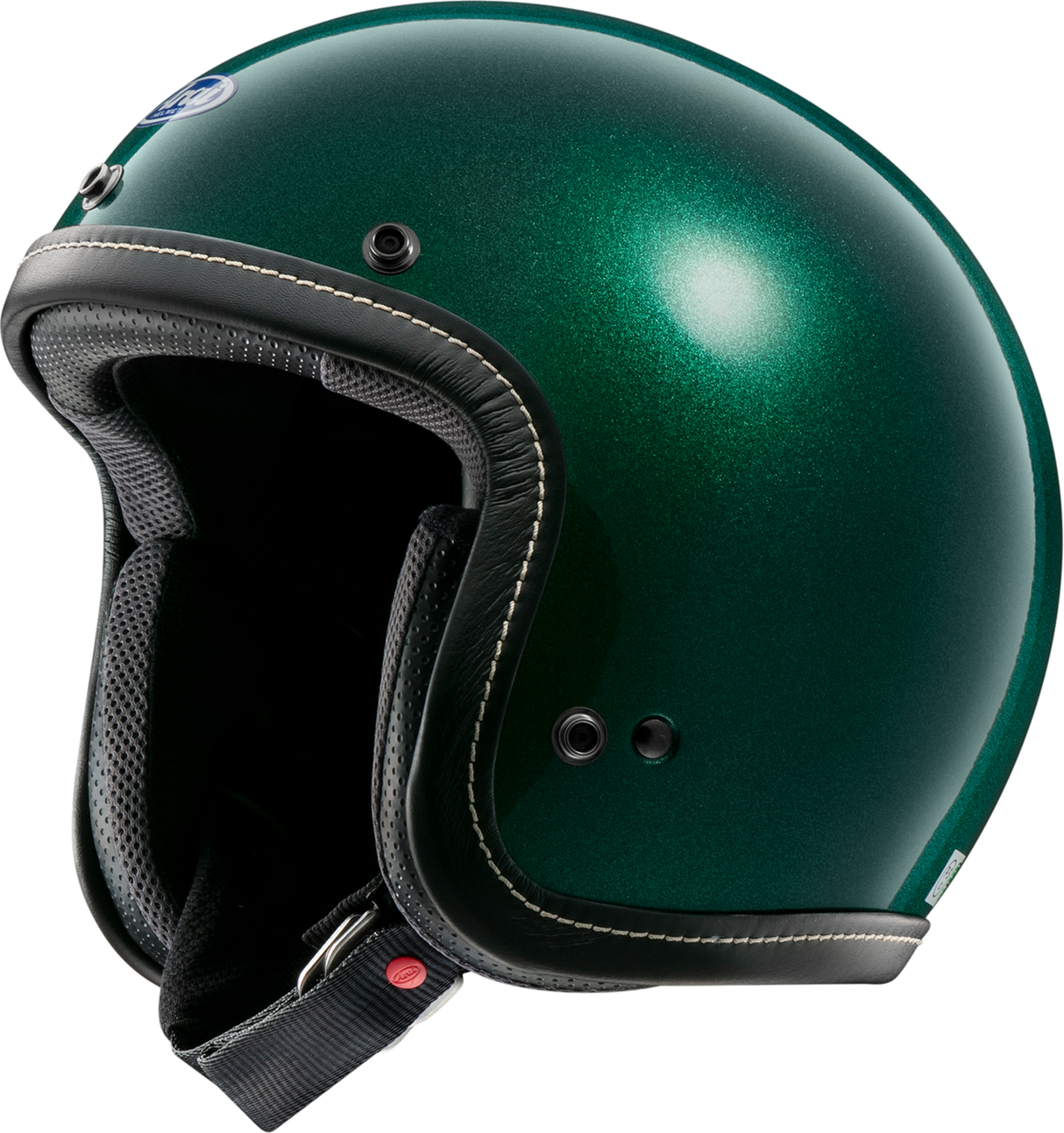 Classic-V Helmet - Metallic Green - Medium