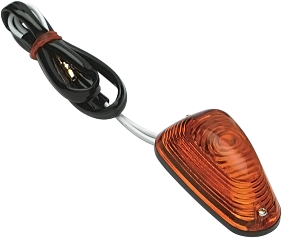 Mini Triangle Flush Mount Marker Lights - Amber