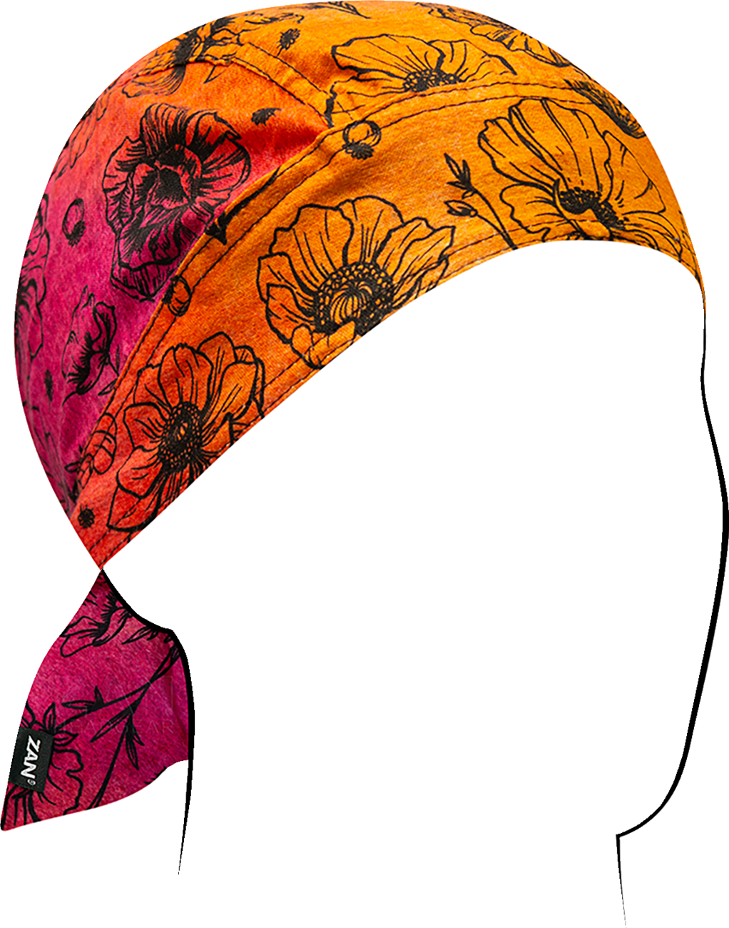 Flydanna® Head Wrap - Sunset Poppies